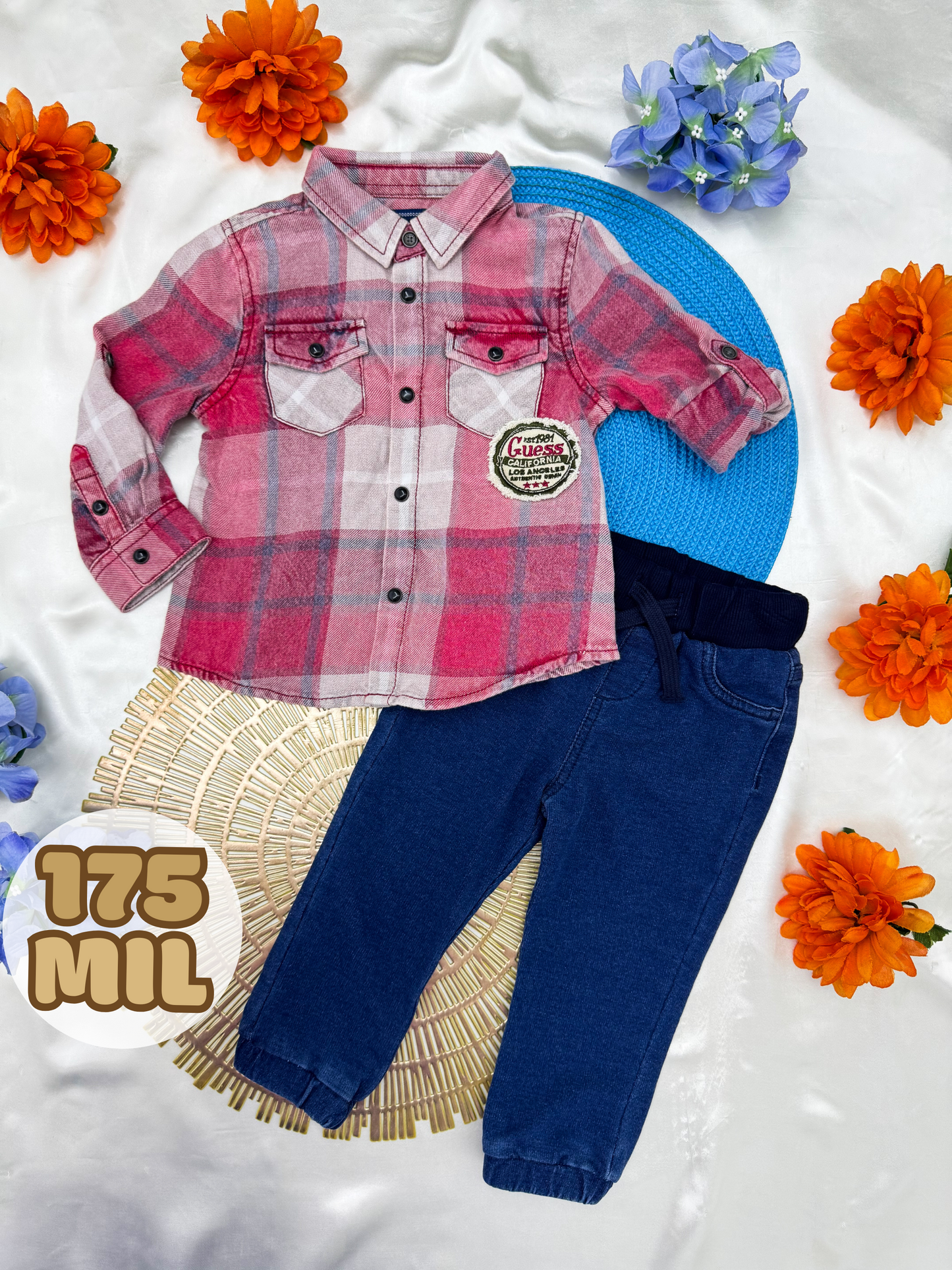 Conjunto vestidor Camisa y jean