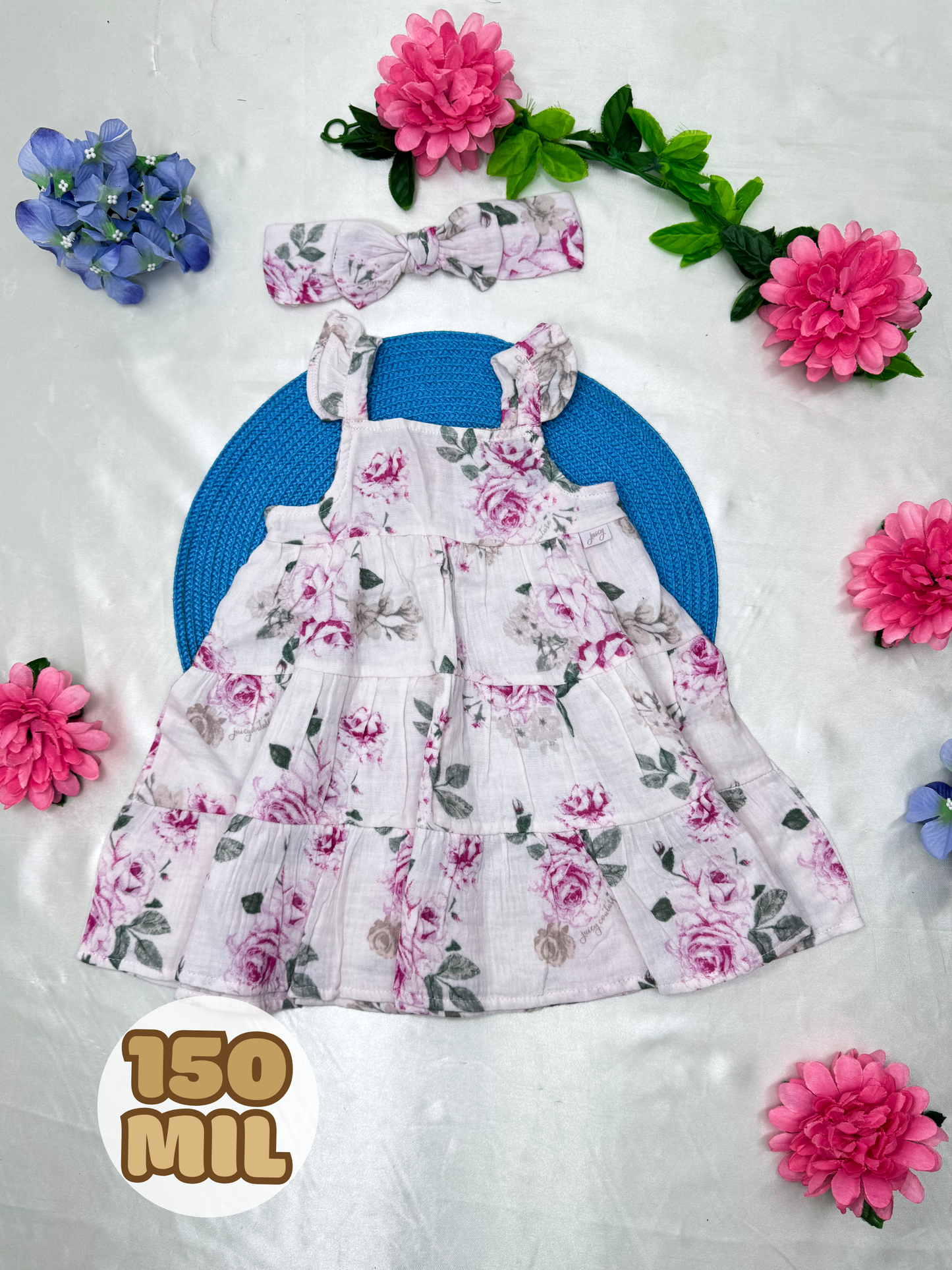Vestido y cintillo