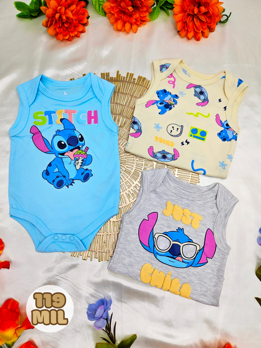 Bodysuit X 3 unds